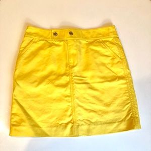 Fun Yellow Ralph Lauren Mini Skirt